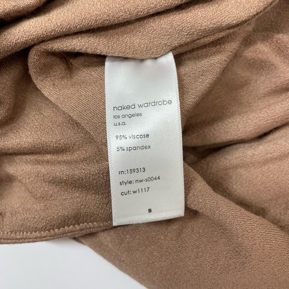 NAKED WARDROBE The Hourglass Midi Skirt Small NWT P224 - Picture 8 of 9